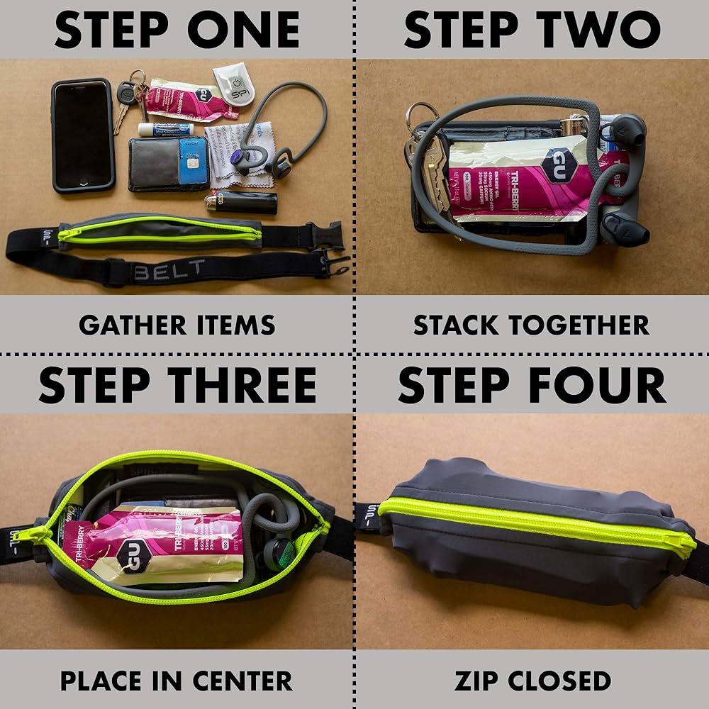 Amazon.com: SPIbelt Original Pocket Running Belt for Women